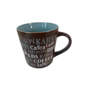 Starbucks Mug Multiple Language Coffee Kava Cafea Kopi Koffie 16fl.oz. 2008 Read